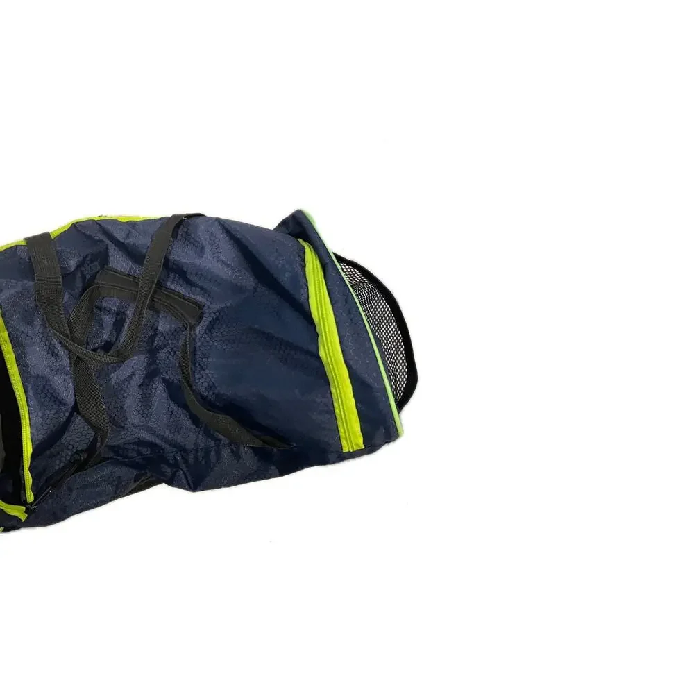 And1 Blue Lime Green Medium Duffel 15